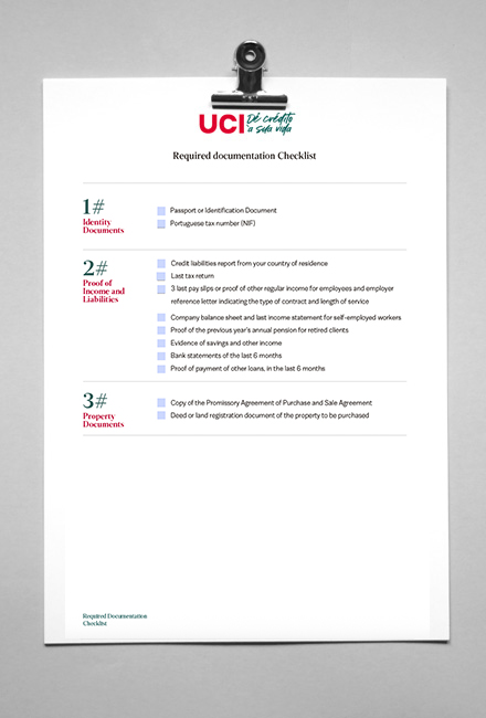 Mortgage documentation checklist