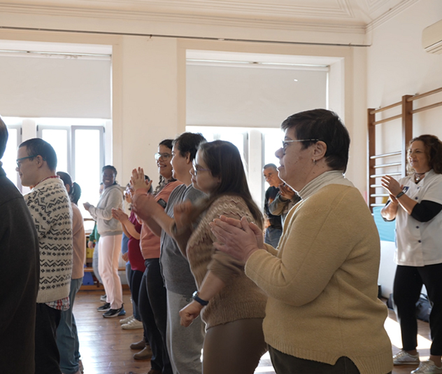 Numa dança com a APPACDM da Ajuda